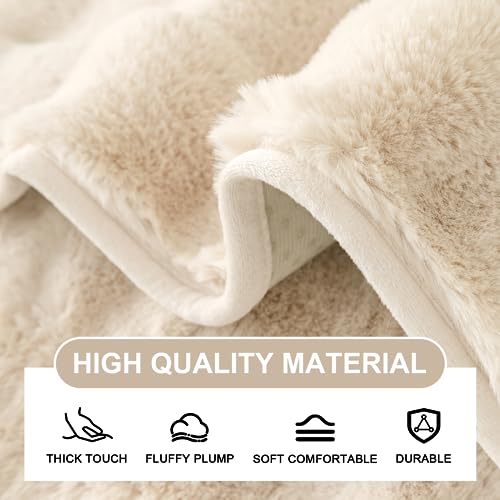 SHANNA Thick Rabbit Plush Sofa Cover 1 2 3 Seater - Image 4