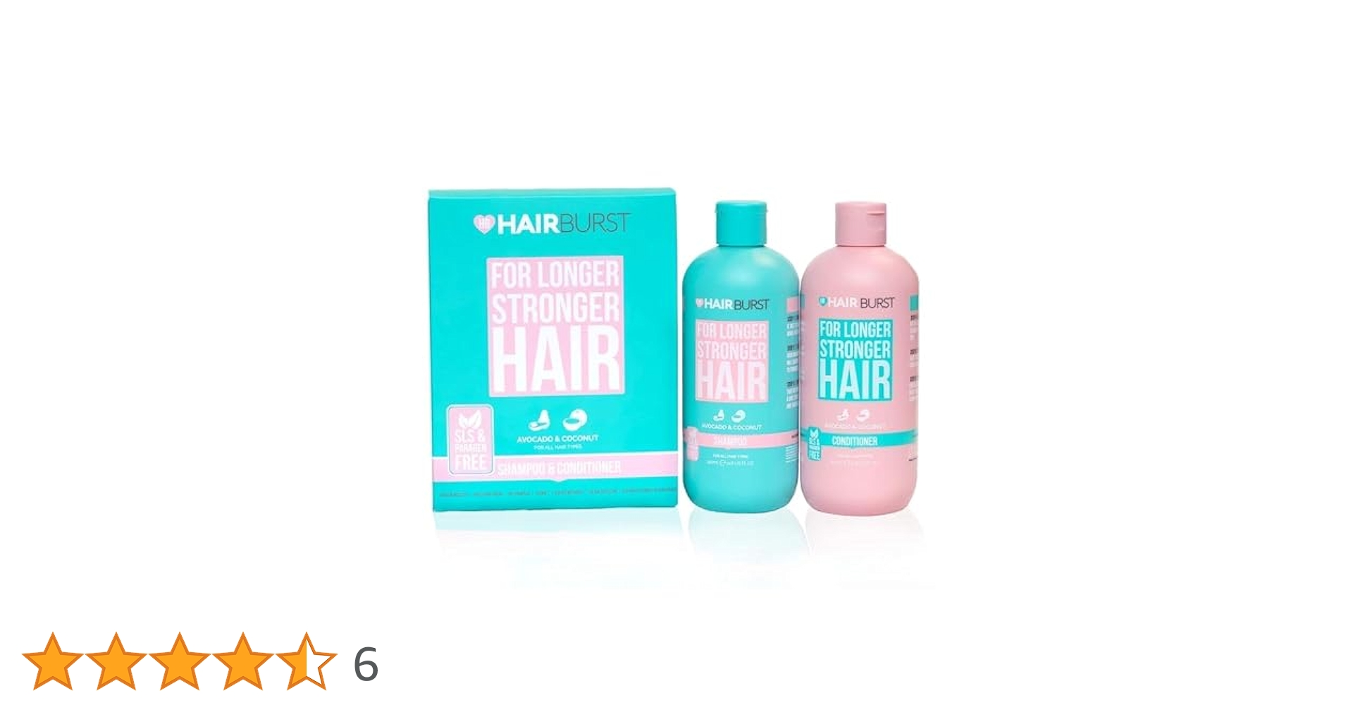 Hair Brust Shampoo & Conditioner for All Hairs - 350ml : Buy