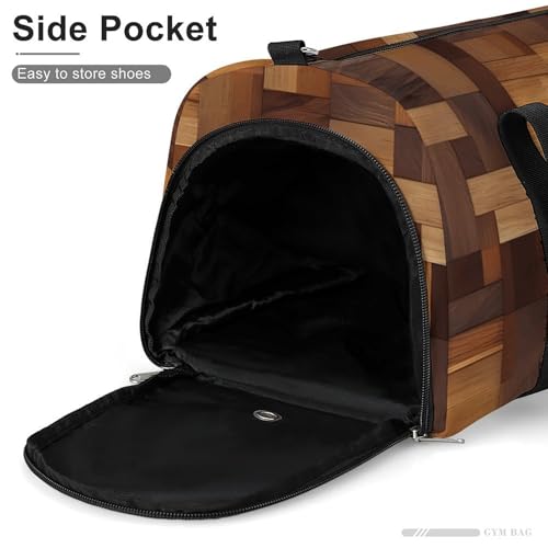 Sac de gym à fermeture éclair doté de compartiments de rangement - 7
