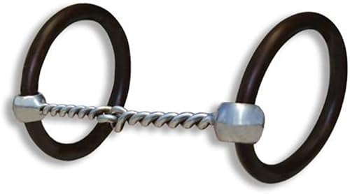 The Bob Avila Collection by Professionals Choice Broca de boca torcida de hierro dulce con junta tórica equina