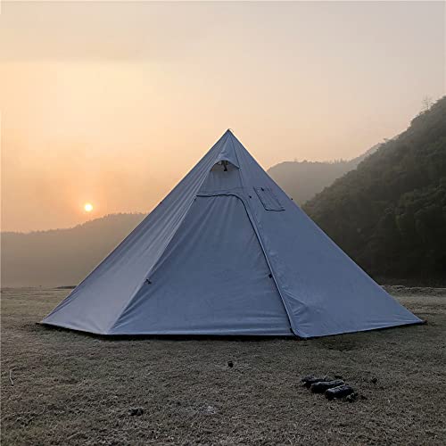Tipi Hot Tent para 3-4 Personas, Ligero, con Ventana y Hoyo para Estufa miniatura 6