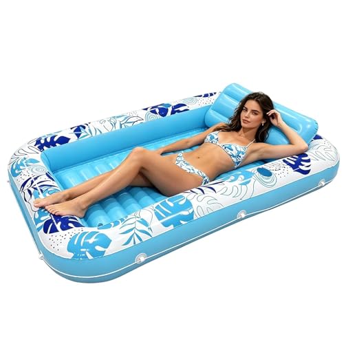 Colchonetas Inflables Piscina | Flotadores Hinchables para Piscina Adultos