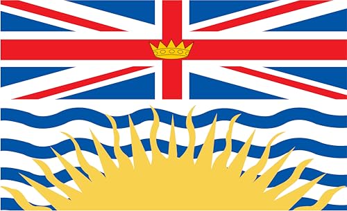 Drapeau de la Colombie-Britannique Canada pour votre décoration extérieure et intérieure - 2