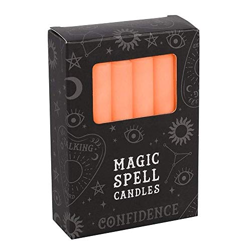 Miss Pretty London Pack of 12 Green 'Luck' Spell Candles - Image 5
