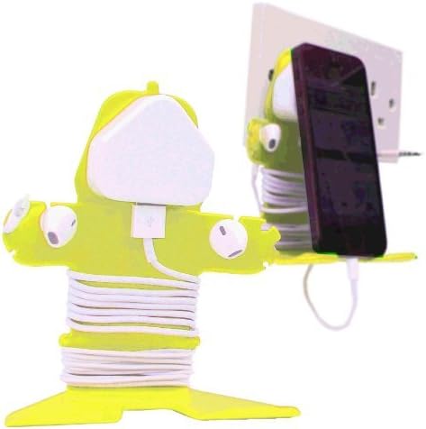 Mi Cable Tidy Yellow - Cable Organizer and Stand for iPhone, Cellphone, Smartphone, Nintendo DS, Sony PSP and Mobile Phone Devices