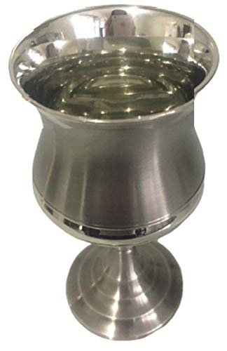 Cálice Taça Clássico Vinho Em Estanho Elegante 240 Ml