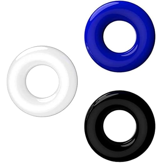 Pack x3 Anillos de Pene Masculino Tres en Uno, Anillo Erección de Silicona Pene para Sexo más Fuerte y Duradera,Cock Ring que Mejora el Placer, Juguetes Sexuales de Adulto en Pareja y Hombre