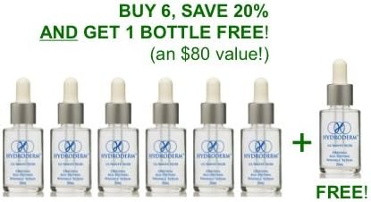 Hydroderm Original Age-Defying Wrinkle Reducer 30ml - 6 PACK (Buy 6, Get 1 Free!)