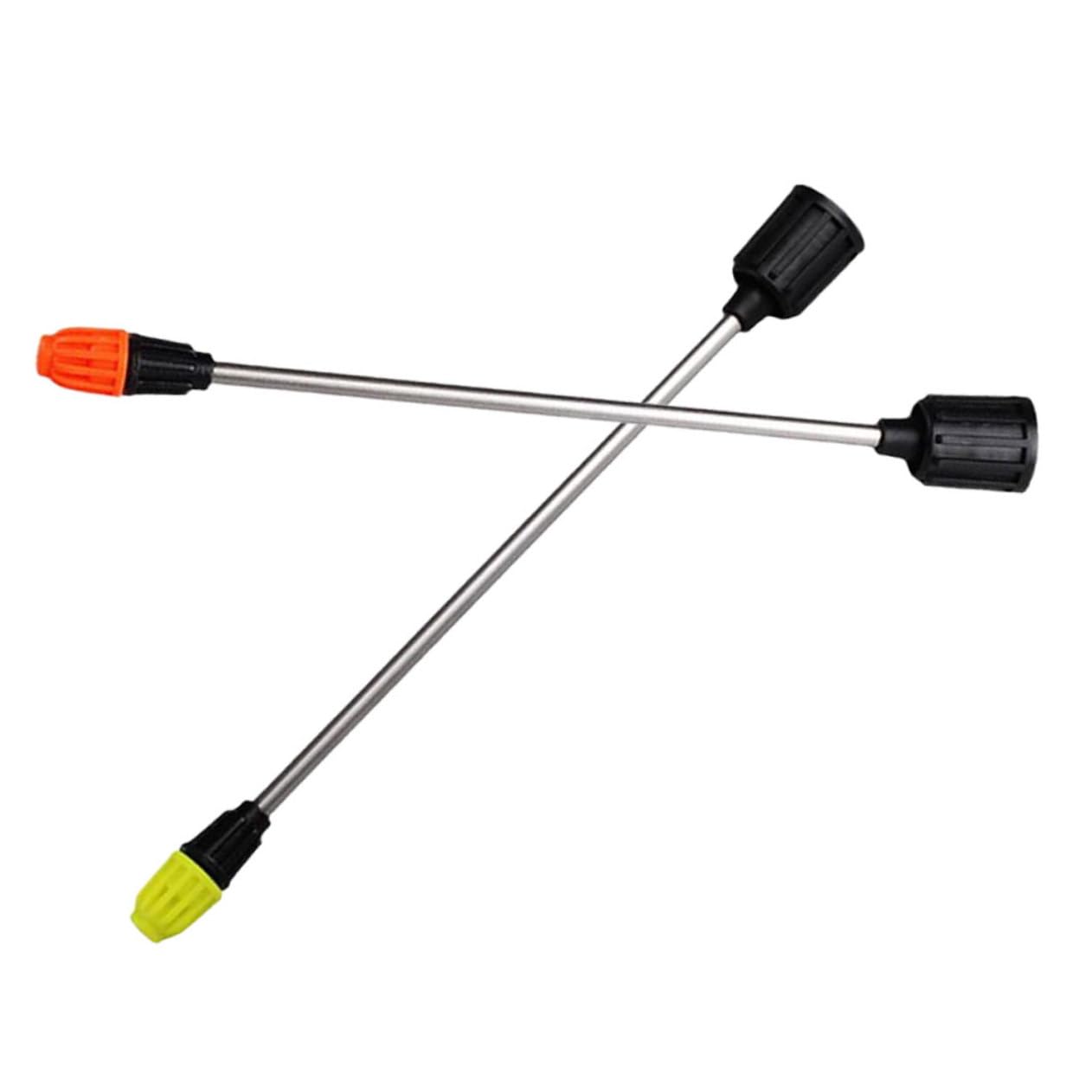 Generic 2pcs Garden Sprayer Pole Extension Pressure Water Sprayer Wand Long Spray Rod for Garden