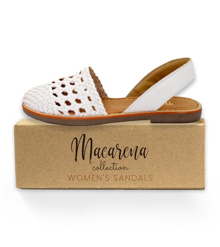 Image of Macarena Collection Womens Shoes Leather Sandals for Women | Huarache Handmade Mexican Sandals Women | Comfortable & Stylish Womens Sandals 2340