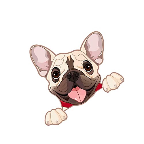 Pegatinas para coche, diseño de Bulldog Francés, diseño de perro Bulldog Francés, regalo