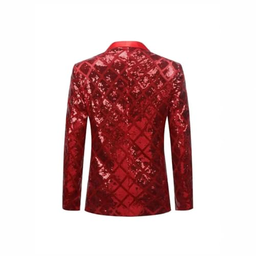 Blazer décontracté à paillettes homme pour oser briller en soirée