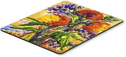 Caroline's Treasures 6074MP Flower Mouse Pad, Hot Pad or Trivet for Home Office Gaming Working Computers Laptop Mouse Mat,Washable Large Mousepad image 2