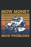 vintage mower spares  Mowing Vintage Retro Mow Money Mow Problems: Notebook Journal with 6\