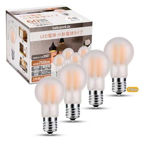 ~jNvgd 60W` LEDd E17 dF 750lm Px Nvg tBgd S^Cv ȃGl fMގ{HΉ `Ή Ή 4 yKisz