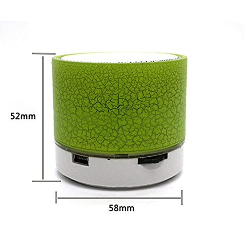 Qagazine Bluetooth Speakers Draagbare Crack Bluetooth Speaker Led Kleurrijke Lichten Speaker voor Thuis Slaapkamer… - Image 4