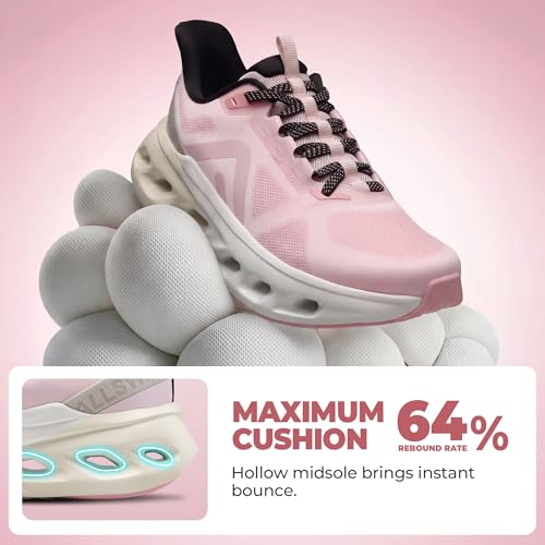 Image of ALLSWIFIT Women's Slip On Walking Shoes Cushioning Hands Free Non-Slip Arch Support Breathable Lightweight Comfortable Workout MoveLito Running Gym Fashion Sneakers
