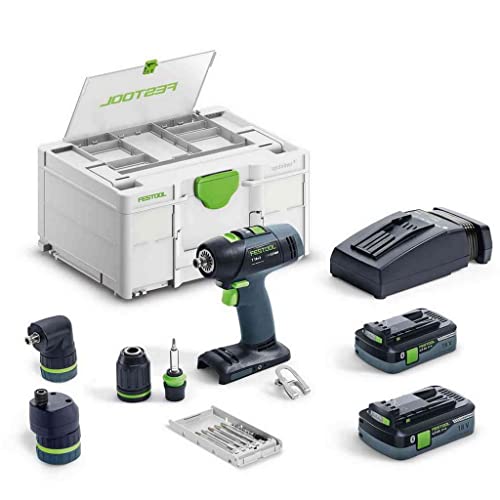 FESTOOL - 577609 - Festool Akku-Bohrschrauber T 18+3 HPC 4,0 I-Set