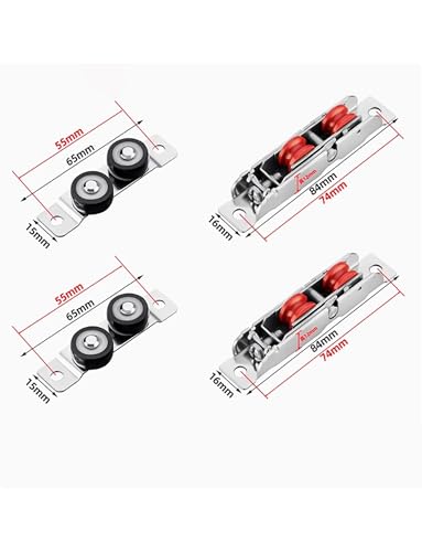 Rieles de aluminio resistentes para solucionar problemas de espacio en armario 6