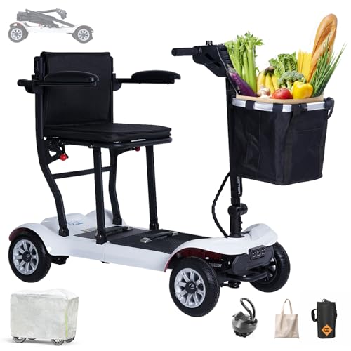 PAISEEC Lightweight Electric Mobility Scooter for Adults