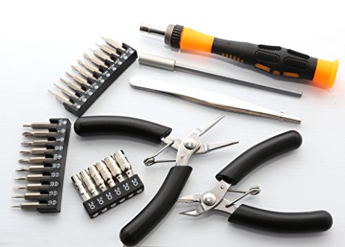 Kit de herramientas Syba 32 piezas en estuche plegable negro miniatura 2