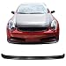 Front Bumper Lip Fits 2003-2006 Infiniti G35 | Ns style Poly Urethane PU Guard Protection Finisher Under Chin Spoiler by IKON MOTORSPORTS | 2004 2005