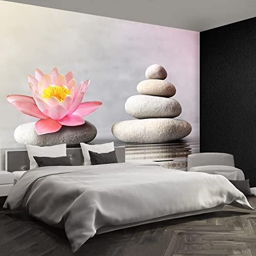 Papier peint pierres de spa pour masquer un mur abîmé Tulup 312x219cm - 4