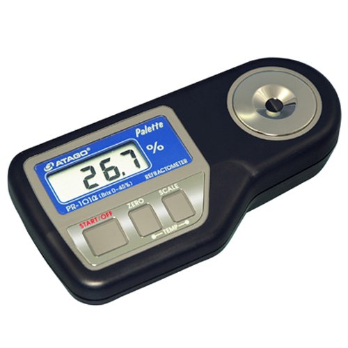 Atago 3442 PR-101a Palette Series Portable Digital Refractometer, Brix 0.0 to 45.0%