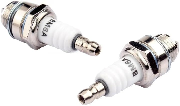 5/10Pcs Sparks Plug for 2 Strokes L7T BM6A BPMR7A RCJ6Y RCJ7Y WSR5F 33cc-49cc Trimmer Blower Chainsaw(5Pcs)