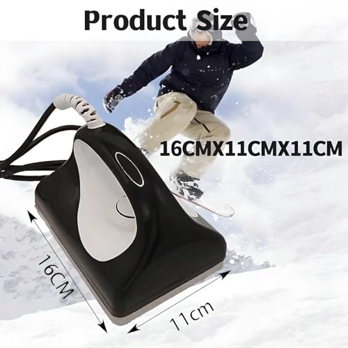 Komercyjne żelazko do woskowania na narty, snowboard, wskaźnik stałej temperatury, automatyczna regulacja temperatury, wosk do nart i snowboardu, niezbędny do konserwacji i ochrony snowboardu