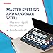 Franklin Collins English Digital Dictionary Express Edition - Electronic Dictionary, Your Language Companion with Thesaurus, Games & Converters - Dictionary with Synonyms and Antonyms