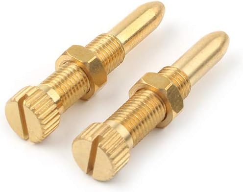 GZYF 1 x Tornillos de latón para carburador ATV compatibles con Yamaha Banshee YFZ350 1987-2006, Blaster YFS200 1988-2006