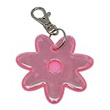 Finnex Reflectors Flower Reflector | High Visibility Safety Reflector Provides Night Time Safety for Running, Cycling Or Walking - Pink