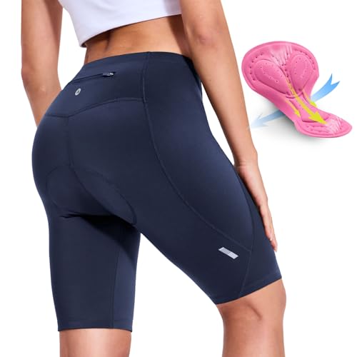 Nepest Padded Bike Shorts Women 4D Padding Cycling...