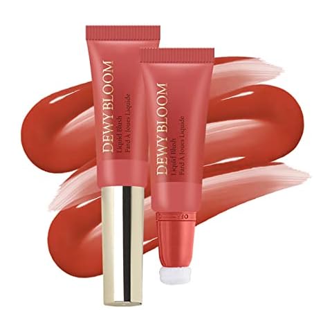 Flüssiges Rouge-Make-up, flüssiges Creme-Rouge mit Kissenapplikator für die Wangentönung, flüssiger Rouge-Stick Cover