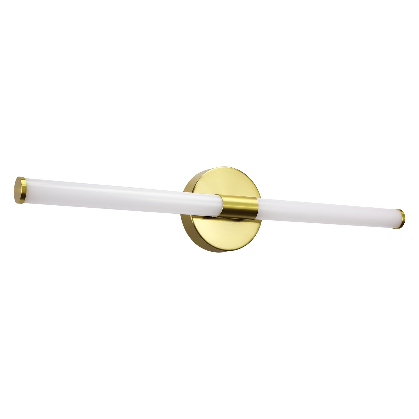 Lampada da parete a specchio a LED per bagno, in oro - 60 cm, 8 W, | 4000 K