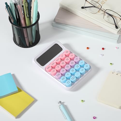 Calculadora de interruptor mecánico Mr. Pen de 12 dígitos y pantalla LCD grande 5