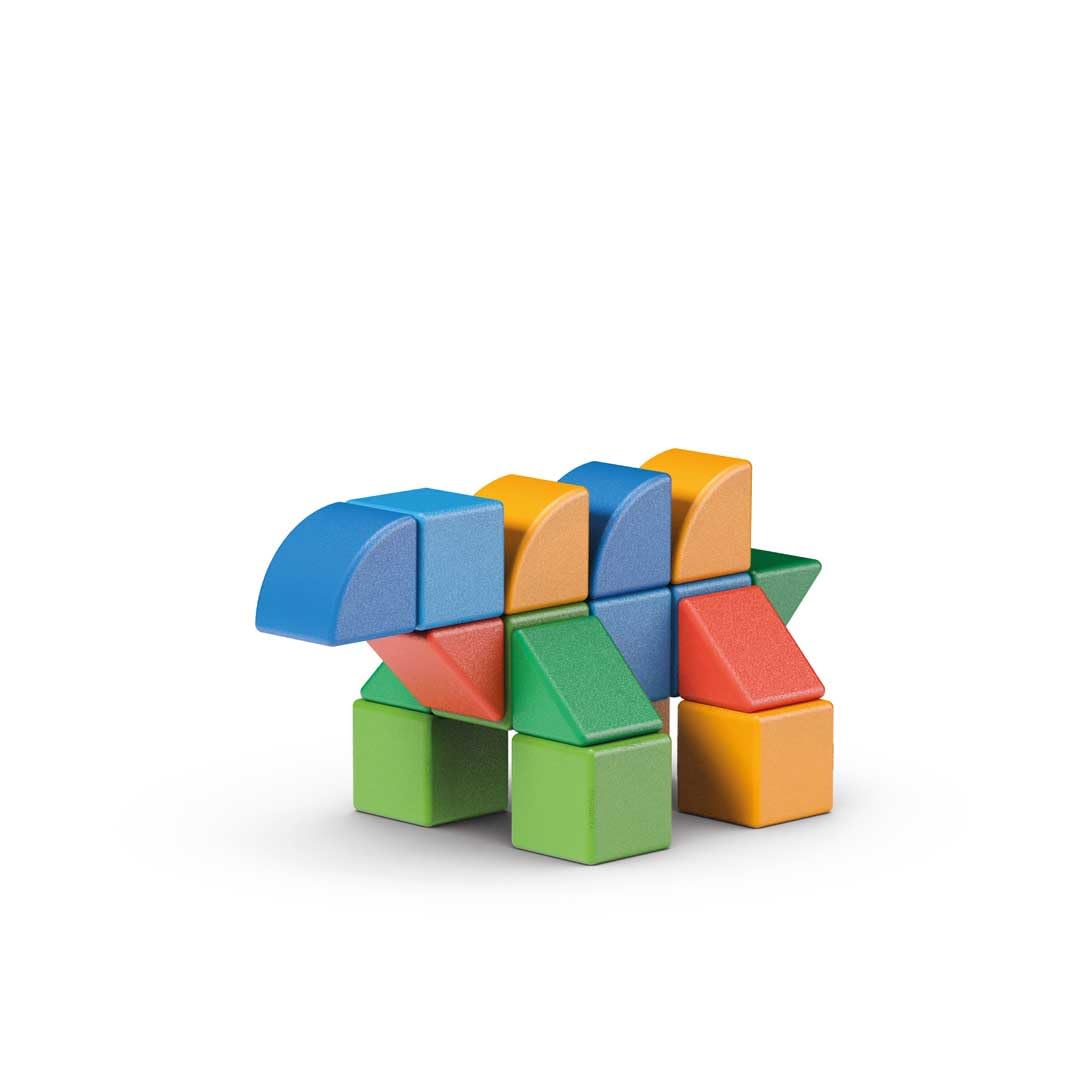 Geomag Magicube Shapes Little World 25 Magnet Baukasten