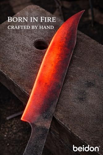 Image of Iron Kitchen Knife | Wooden Handle Meat & Fish Cutting Knife | Vegetable Cutter | Traditional Naadan Kathi-Kathi | Knife for Kitchen Use |27 * 3 * 2.5