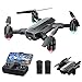 Dragon Touch Drone Plegable con Cámara 1080P HD Avión con WiFi FPV Control Remoto RC Quadcopter Drone para Adultos Niños Principiantes Modo sin Cabeza Estabilización de Altitud (DF01)