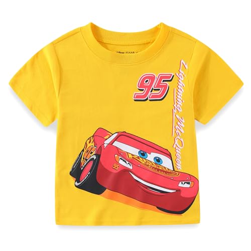 Image of Disney Cars Lightning McQueen Boys Short Sleeve T-Shirt, Tank Top and Shorts 3 Piece Set for Big Kids