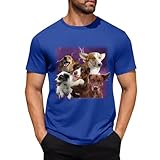 LOPILY Somontano de Moda Personalizadas, Camisetas Personalizadas con Imagen, Camisetas Retro Personalizadas para él y Ella (Wine, S)