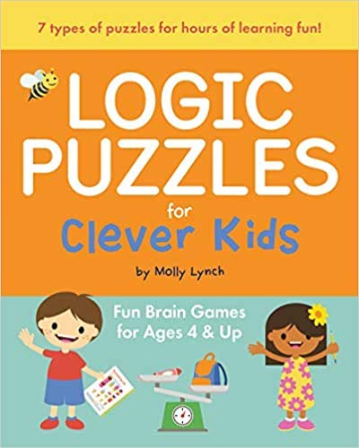 Logic Puzzles for Clever Kids Fun Brain Games for Ages 4 & Up Paperback 11 Feb 2020