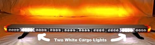 60" Amber Warning Strobe LED Light Bar w/Cargo, BrakeLight,Turn Signal — view 5