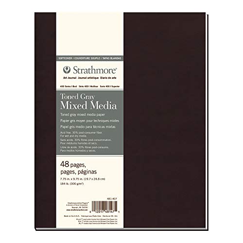 Papier Strathmore souple gris pour réussir vos dessins en clair-obscur