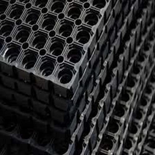 Image of 22mm Thickness Antislip Rubber Entrance Rectangular Mat (Hollow Mat) Traps MUD,Dirt & DUST for Home,Office,School,Shops,Hotels,Restaurants..- Size(16X24 in) (41X61cm),Brown