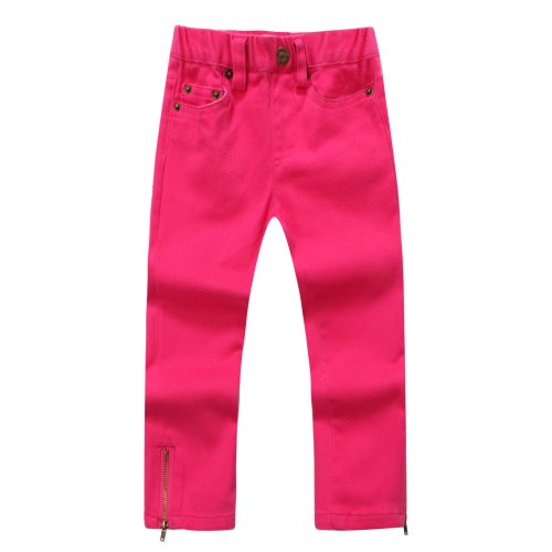 Richie House Big Girls' Bright Colored Denim Pants