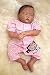 OCSDOLL Reborn Baby Dolls 22" Cute Realistic Soft Silicone Vinyl Dolls Newborn Baby Dolls with Clothes