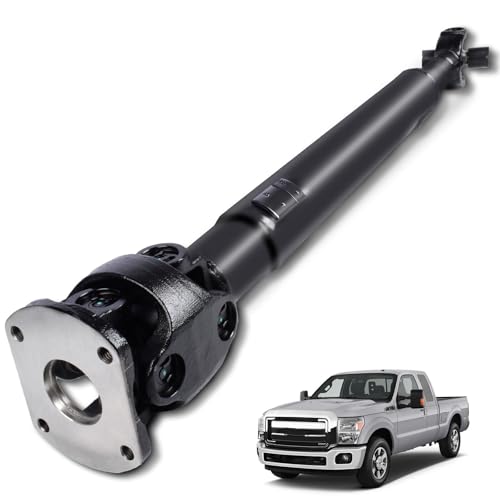 Front Complete Drive Shaft Fit for Ford F-250/F350/F450/F550 Super Duty Excursion 1999-2010 [5.4L, 6.8L, 4WD] Prop Shaft Driveshaft Assembly Replaces 5C3Z4A376AA, YC3Z4A376CA, 65-9300, 938-301