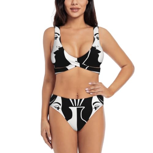 Bikini croisé push-up Vase Illusion idéal pour vos séances de bronzage et farniente à la plage
